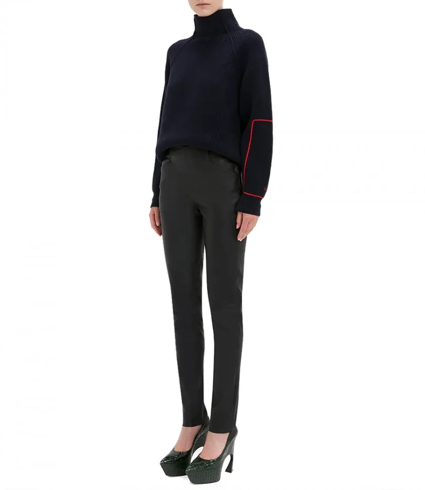 VICTORIA BECKHAMOVERSIZED POLO NECK JUMPER