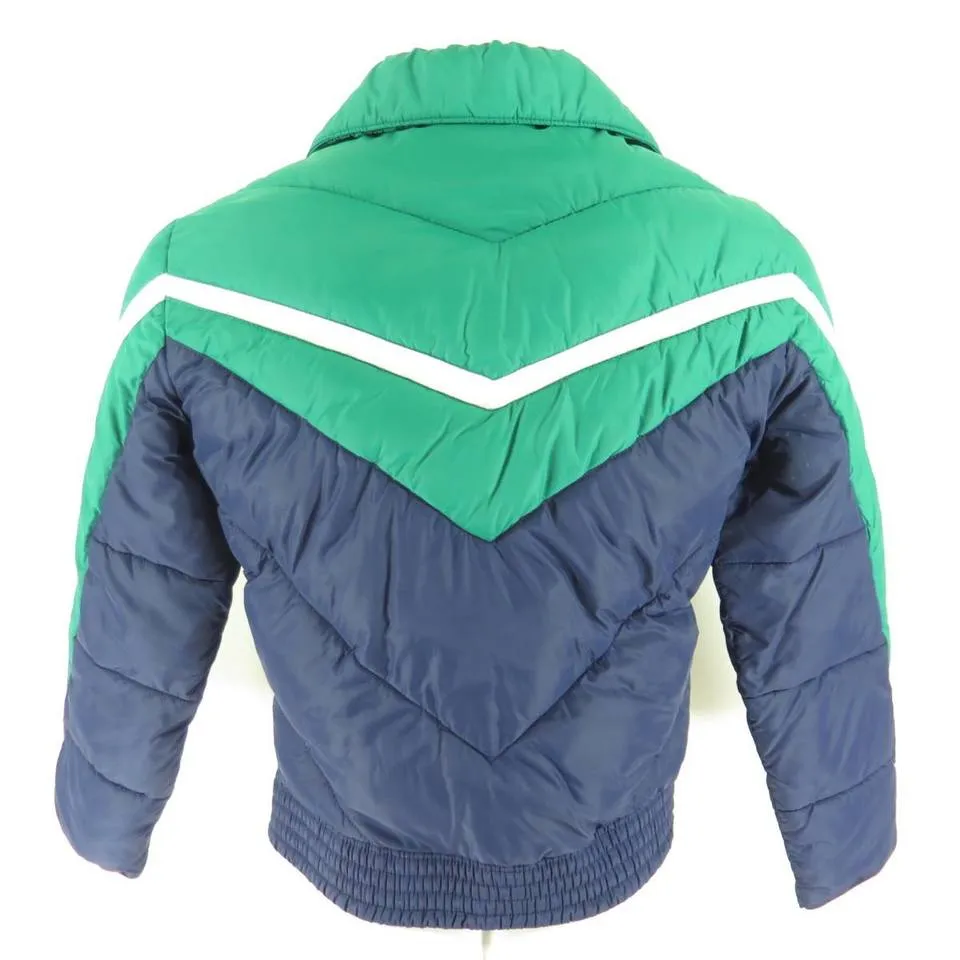 Vintage 70s Mountain Goat Ski Jacket Mens M Retro Puffy Snowboard