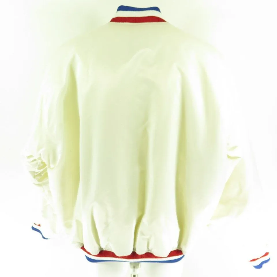 Vintage 90s Baltimore Bullets Basketball Jacket 6XL 5XL Hardwood Classics Retro