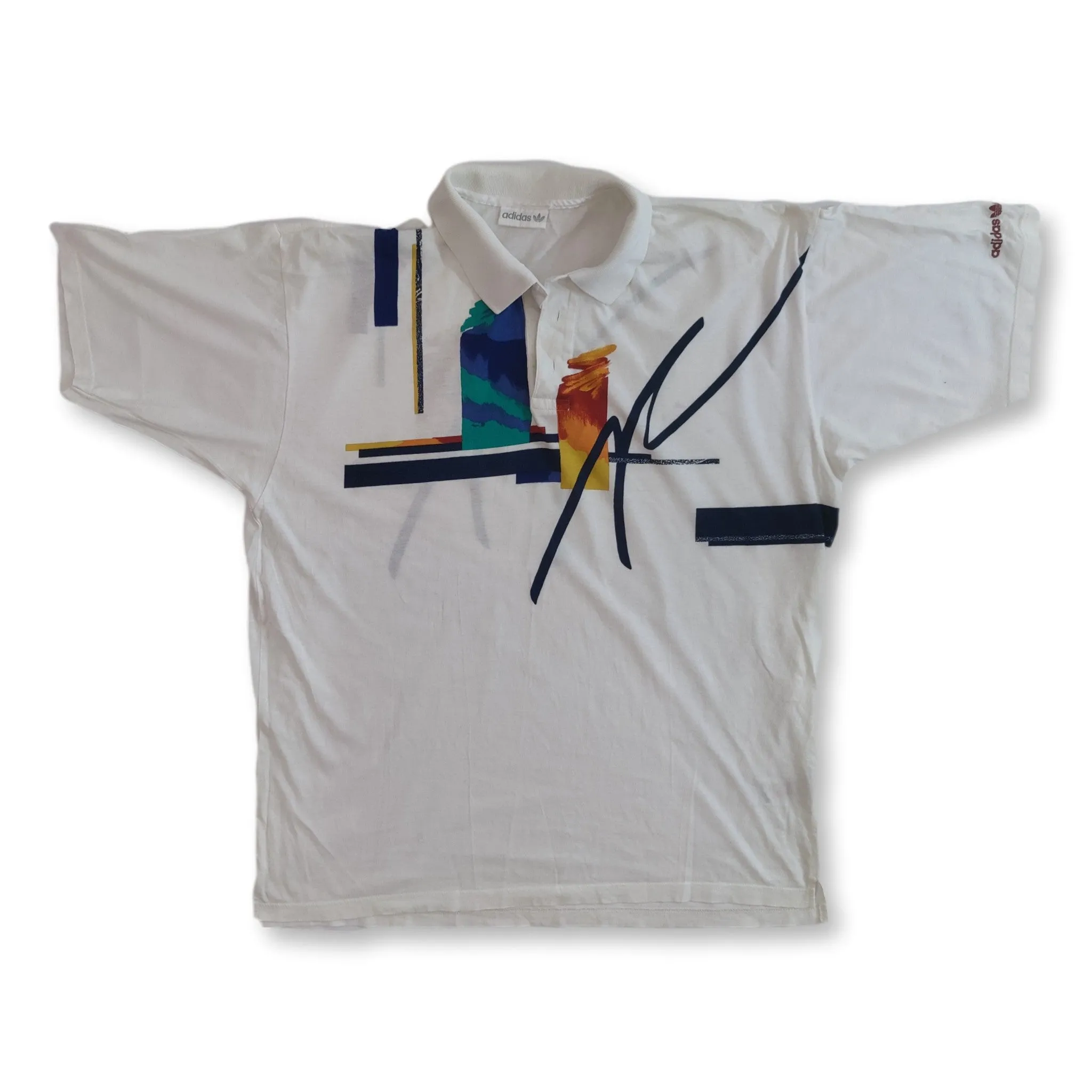 Vintage Adidas tennis polo t-shirt
