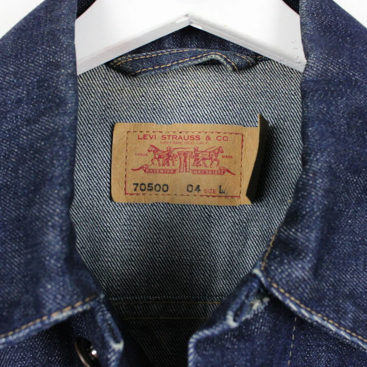 Vintage LEVIS Denim Jacket Blue | Small