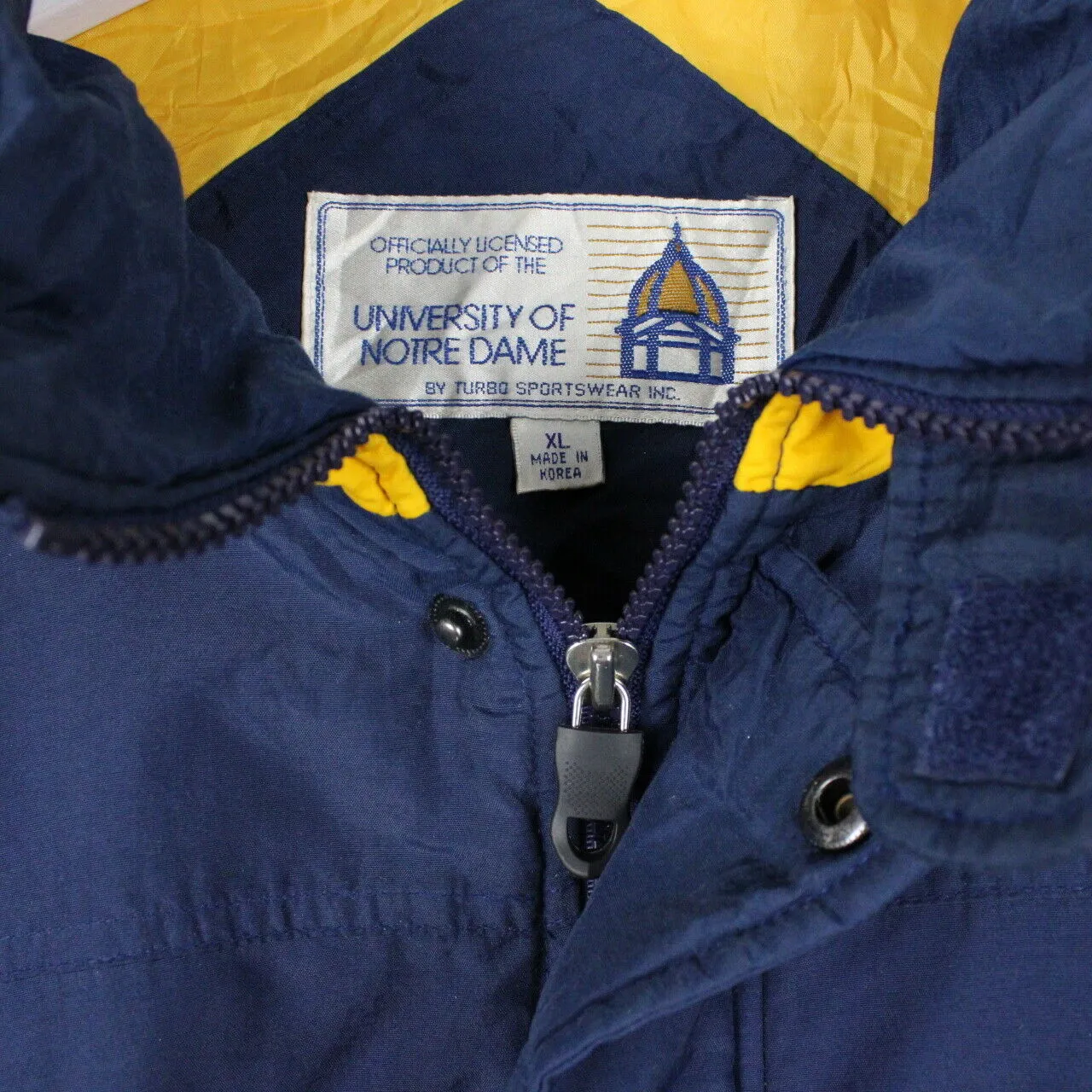 Vintage NOTRE DAME Jacket | XL