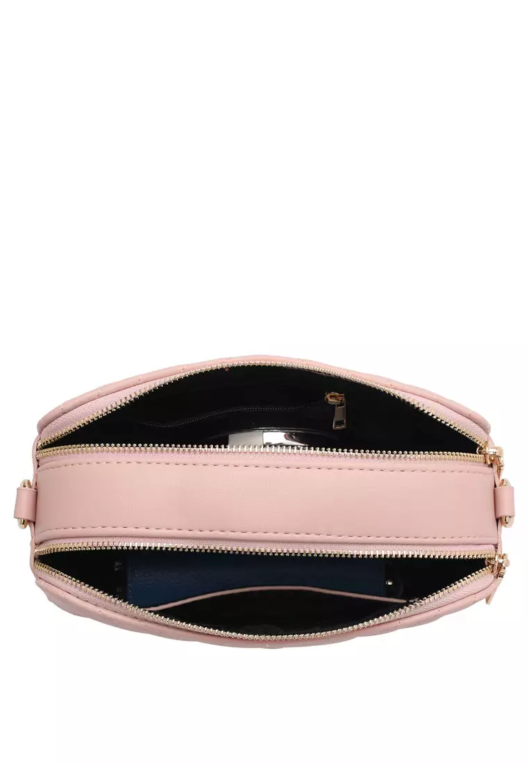 Volkswagen Women's Shoulder Sling Bag / Crossbody Bag - Pink