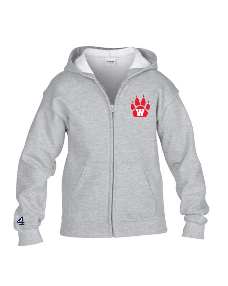 Watson Full  Zip-Up Hoodie-YOUTH