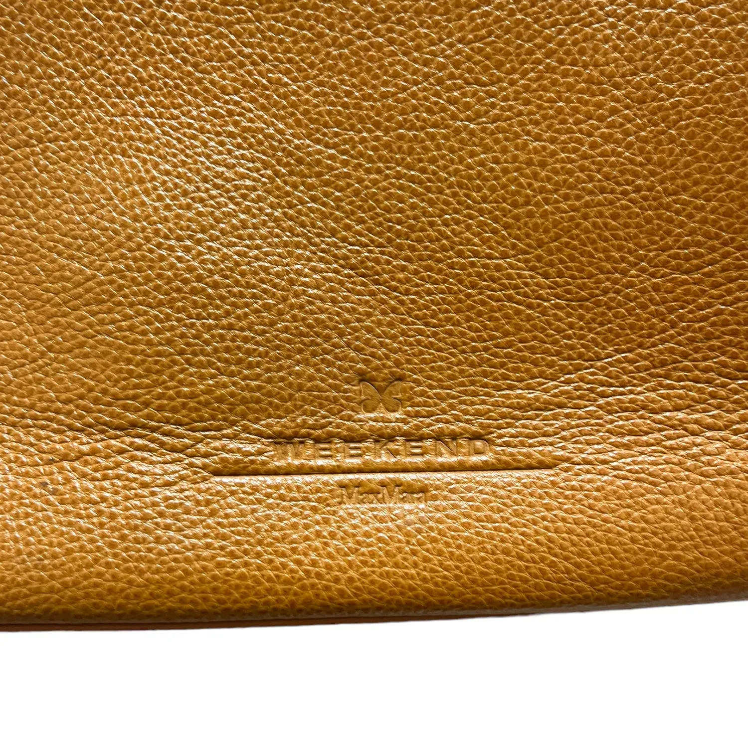 Weekend Max Mara Tan Leather Tote Bag