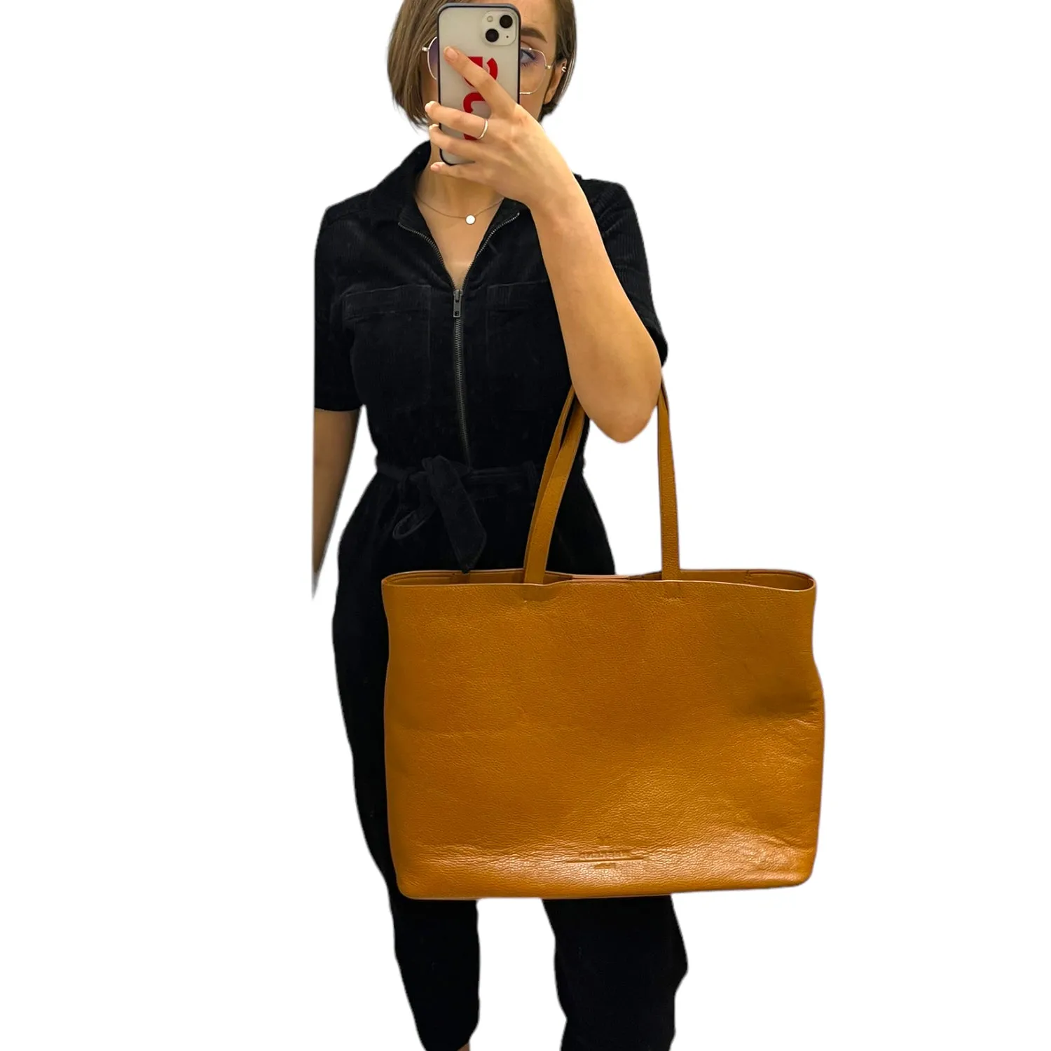 Weekend Max Mara Tan Leather Tote Bag