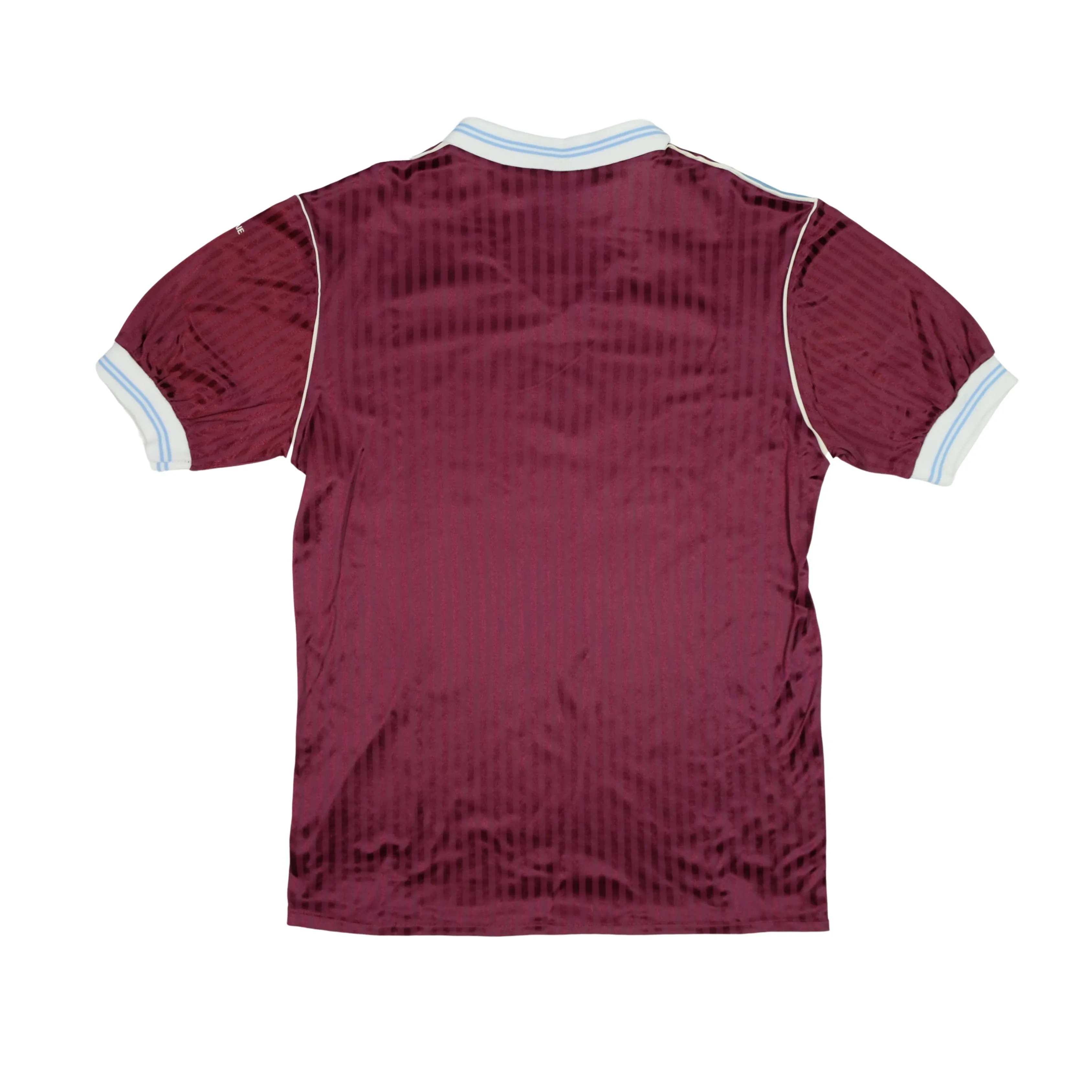 West Ham 1987/1989 Scoreline Original Home Football Shirt Large