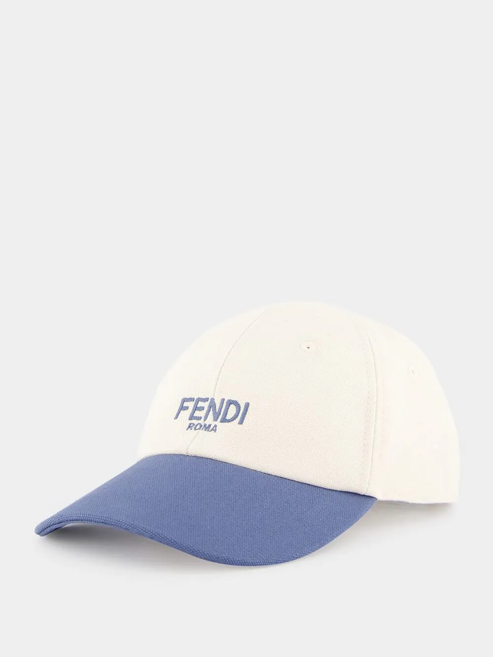 White Cotton Baseball Cap