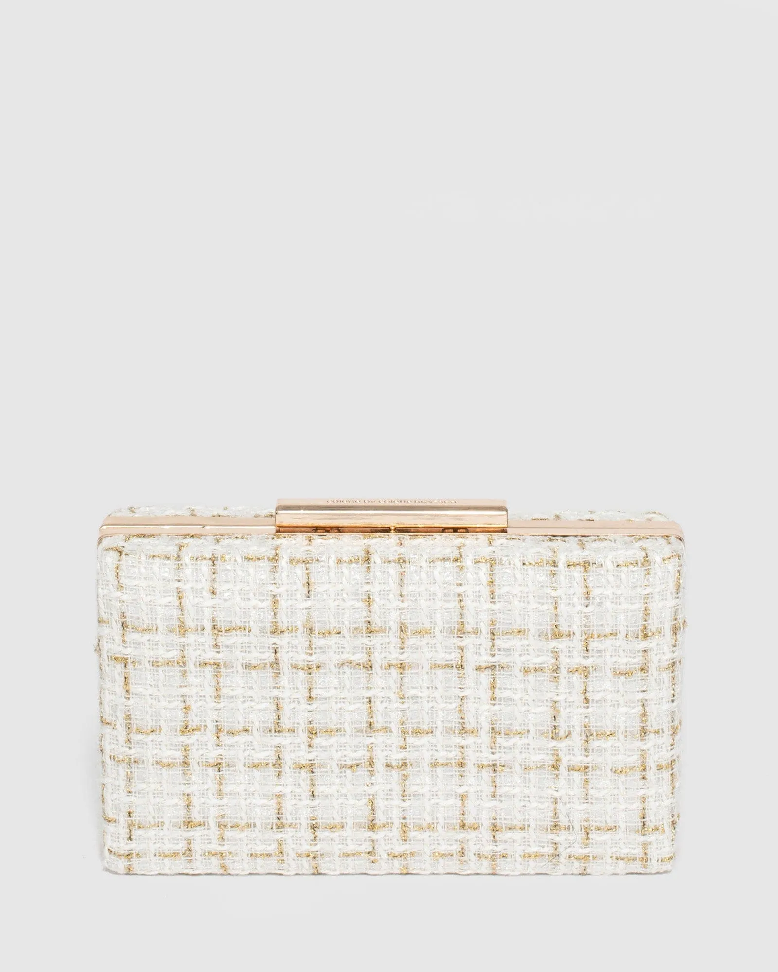 White Jaimi Clutch Bag