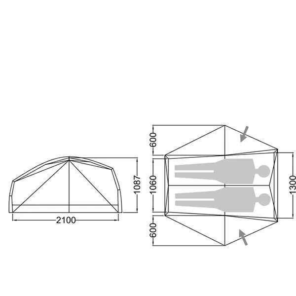 Wilderness Equipment Space (Winter) 2 Person Tent