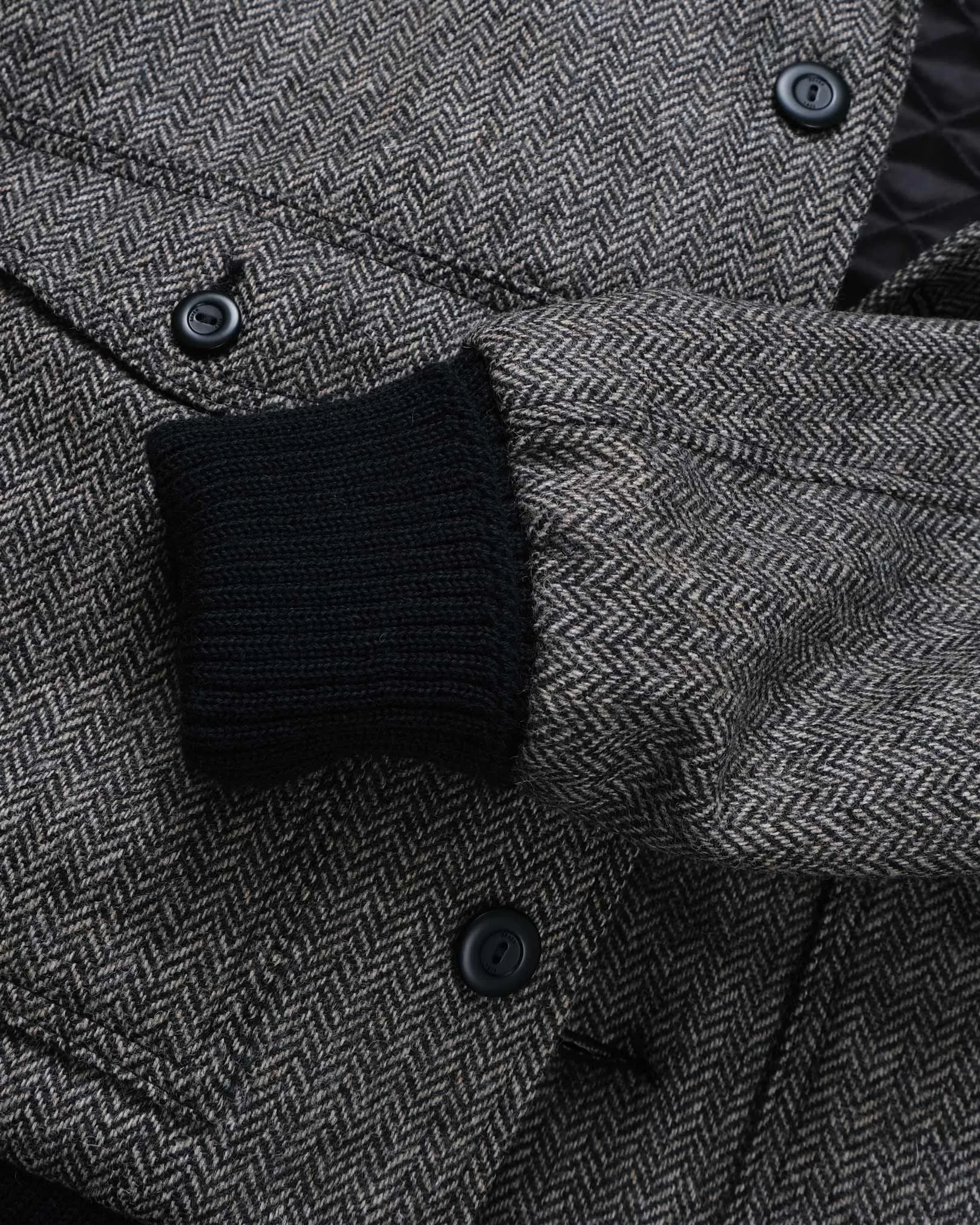 Winston Jacket - Black & Natural / Kodiak