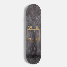 WKND Skateboards - 8.0 Gold Logo Skateboard Deck