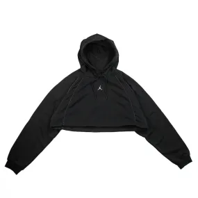 WMNS Jordan Sport Crop Hoodie (Black/Stealth)