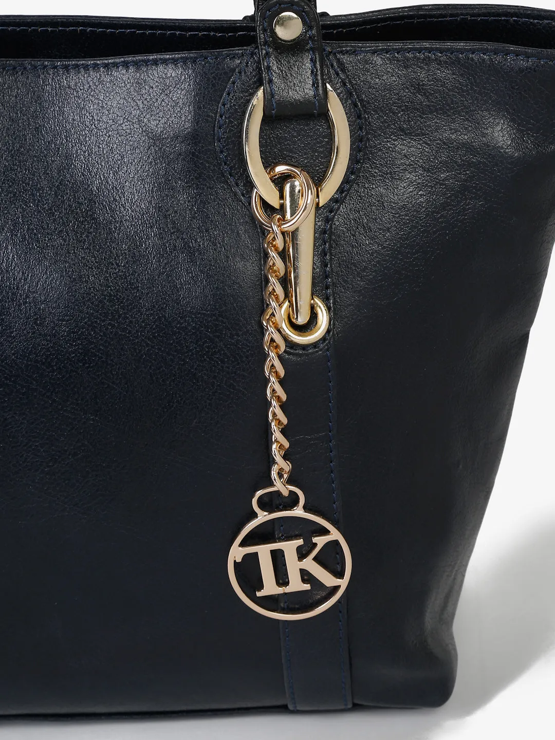 Women Blue Solid Shoulder Bag