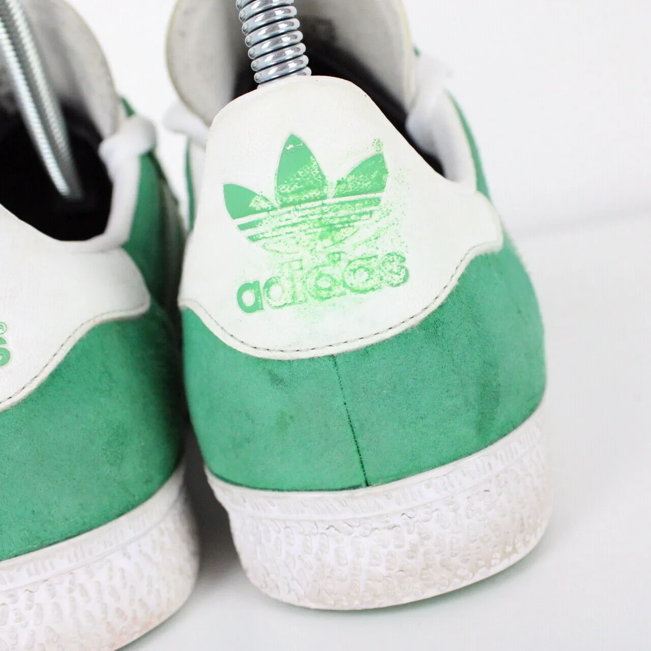 Womens ADIDAS 00s Gazelle Trainers Green | UK 4