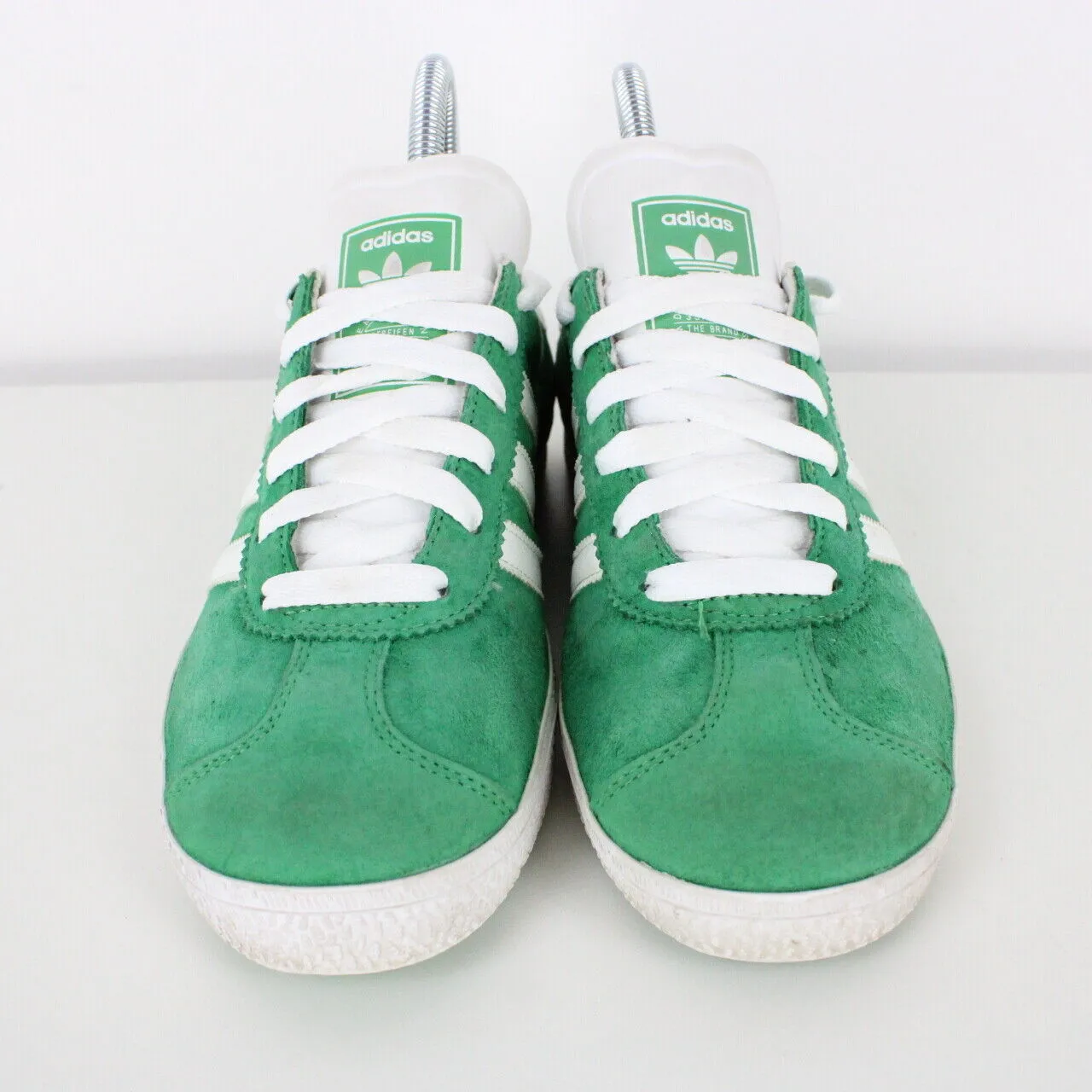 Womens ADIDAS 00s Gazelle Trainers Green | UK 4