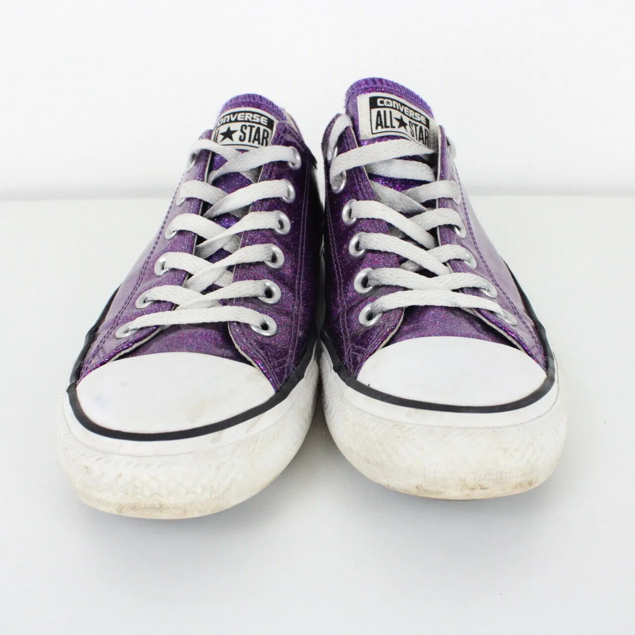 Womens CONVERSE Chuck Taylor Trainers Purple | UK 6