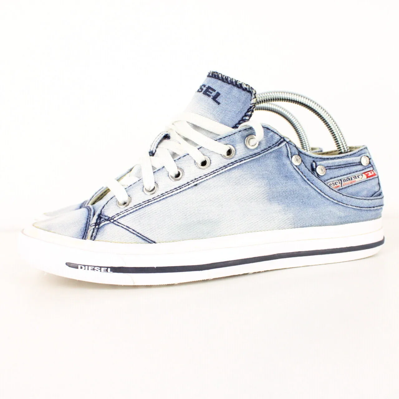 Womens DIESEL Exposure IV Trainers Blue | UK 7.5