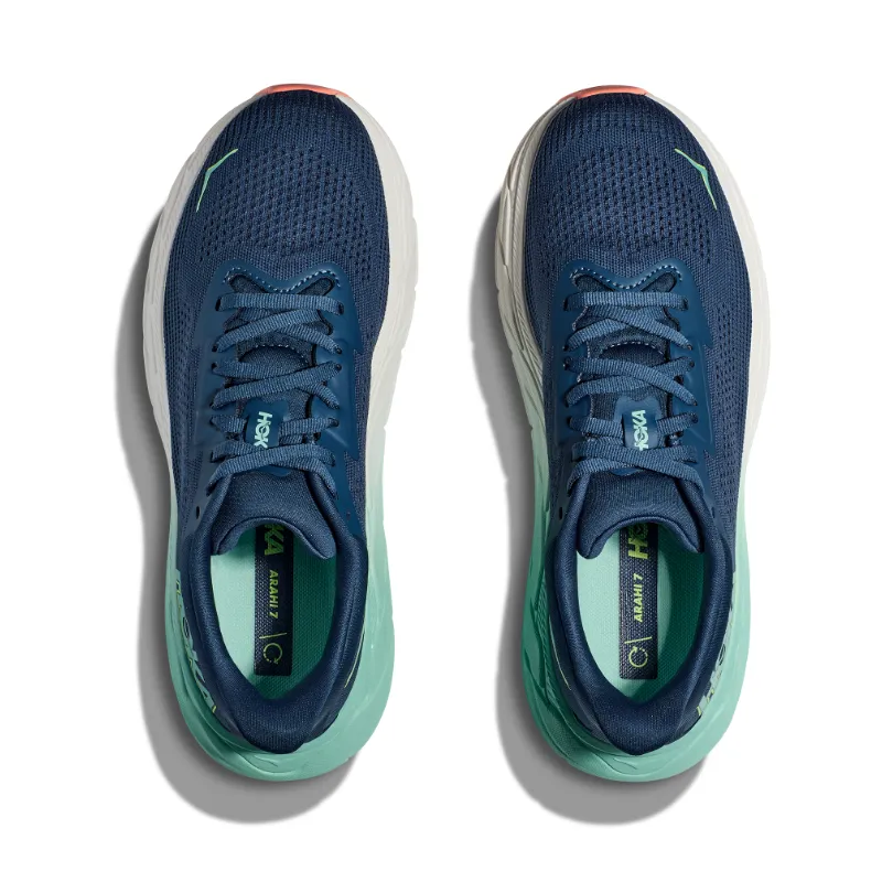 Women’s HOKA Arahi 7 – Midnight/Seafoam (MSF)