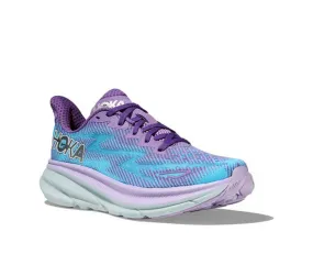 Womens Hoka Clifton 9 in Chalk Violet/Pastel Lilac