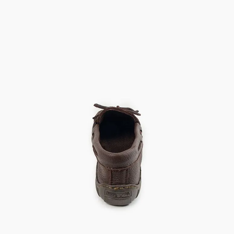  Women's Moosehide Classic Moccasin in Brown  