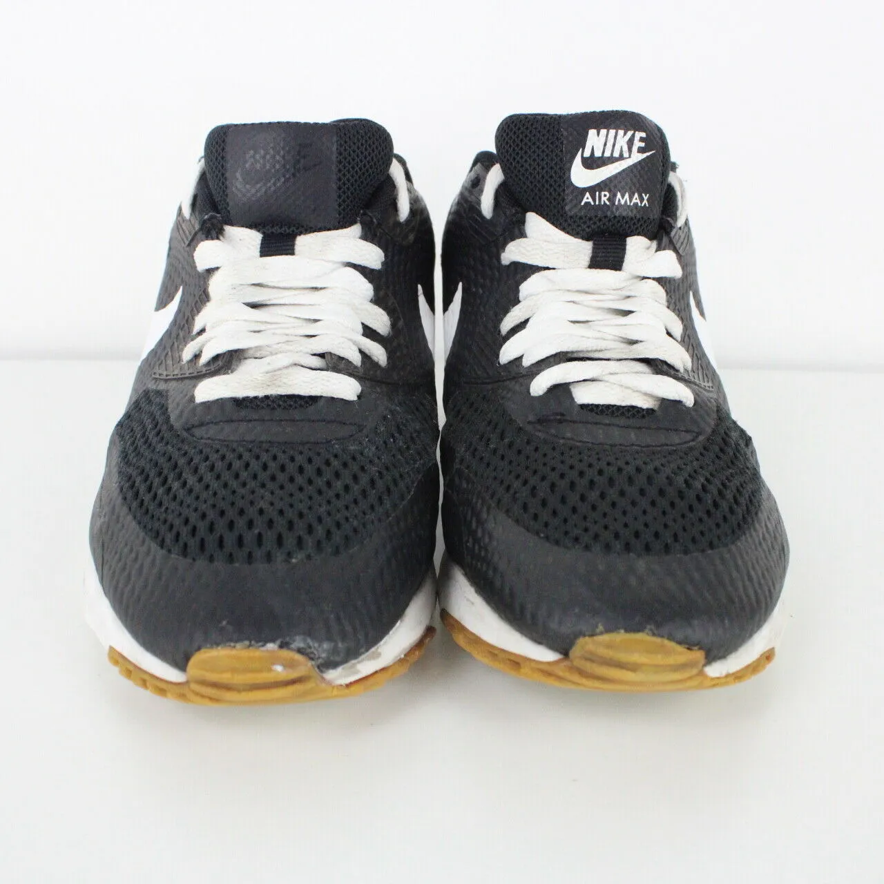 Womens NIKE AIR MAX 90 Trainers Black | UK 5