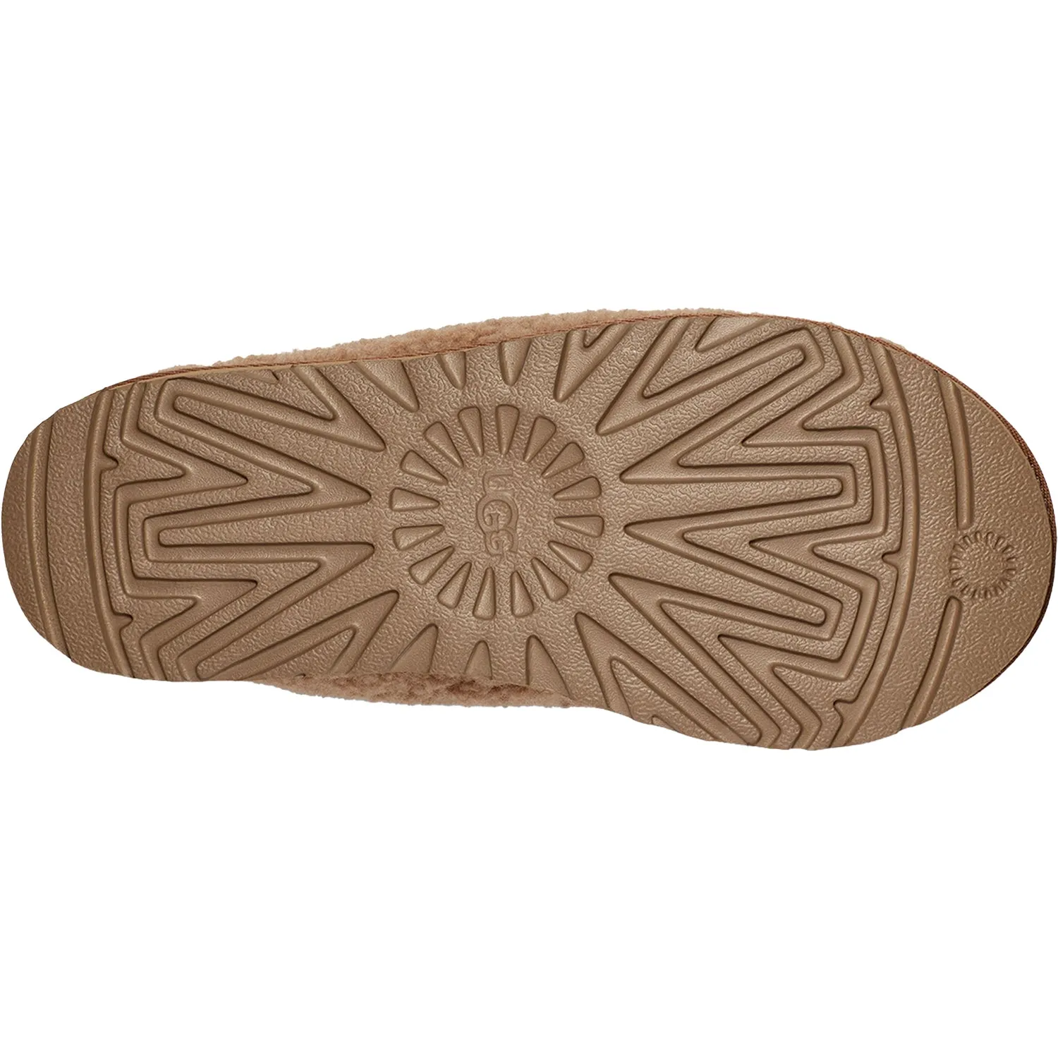 Women's UGG Tasman Maxi Curly Chestnut Suede