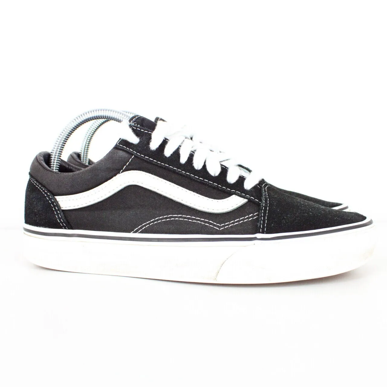 Womens VANS Ward Trainers Black | UK 6