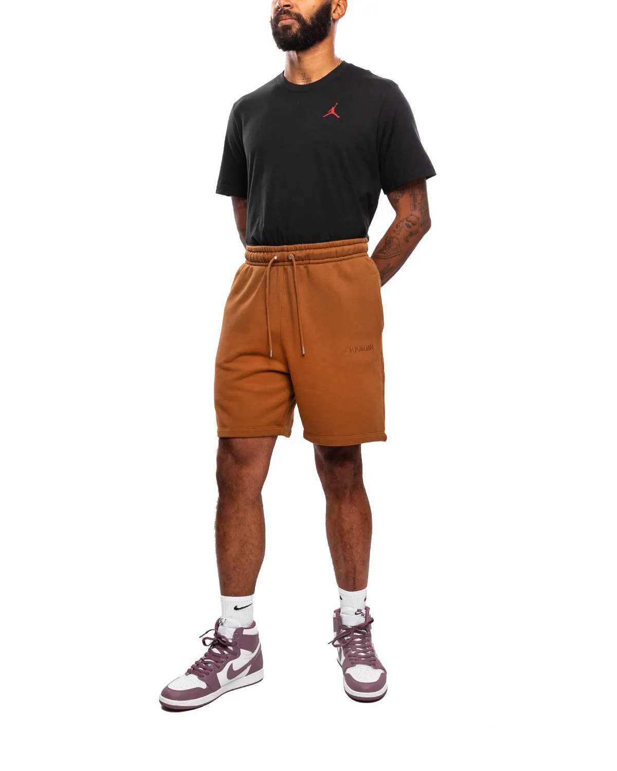 Wordmark Shorts 'Brown'