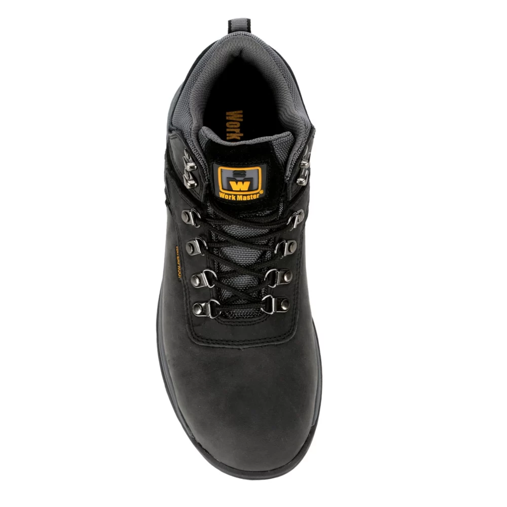 WORK MASTER  MENS COLORADO STEEL TOE WORK BOOT