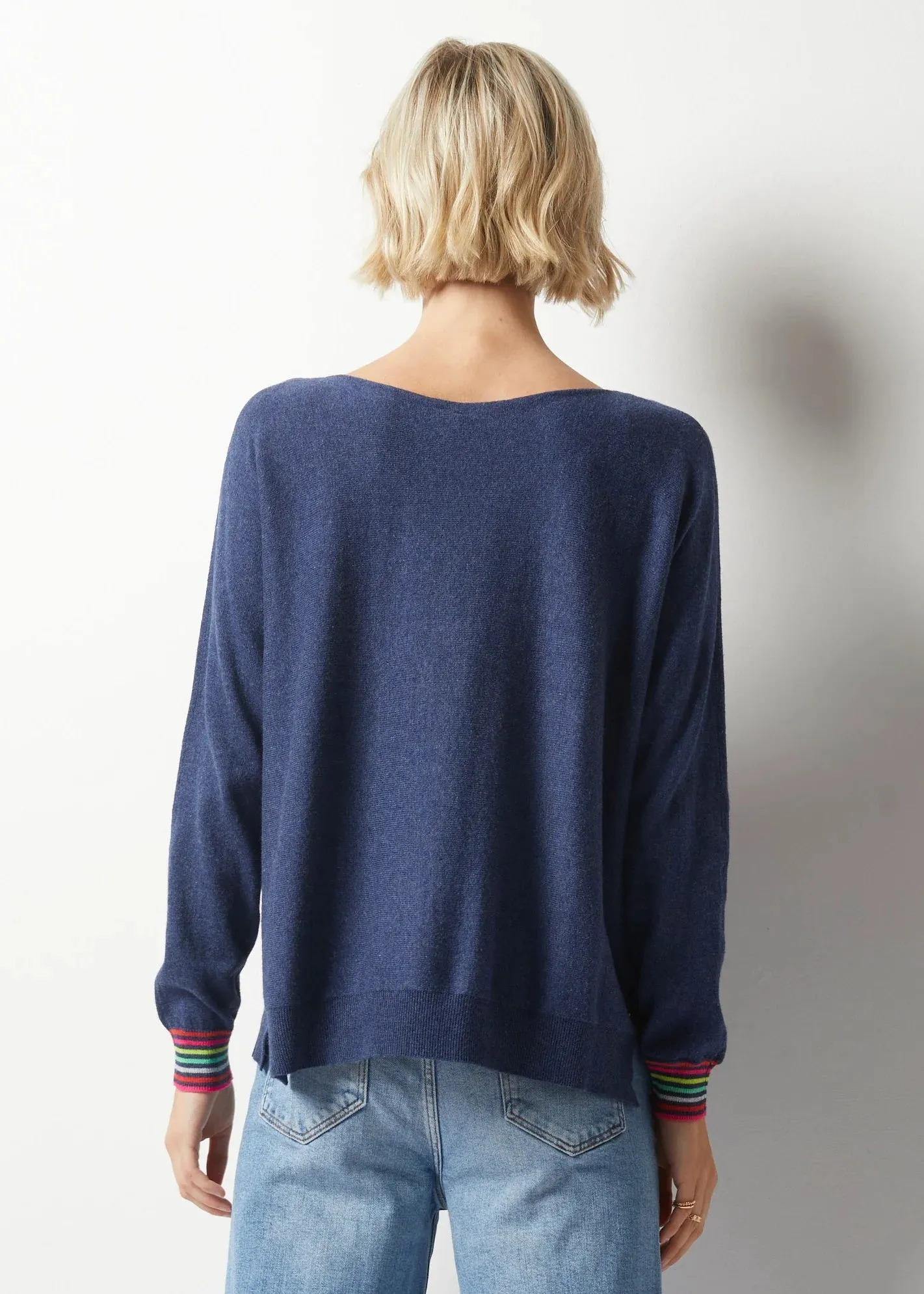 Zaket & Plover Lovestruck Sweater Denim