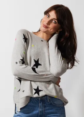 Zaket & Plover Starry Night Sweater Marl