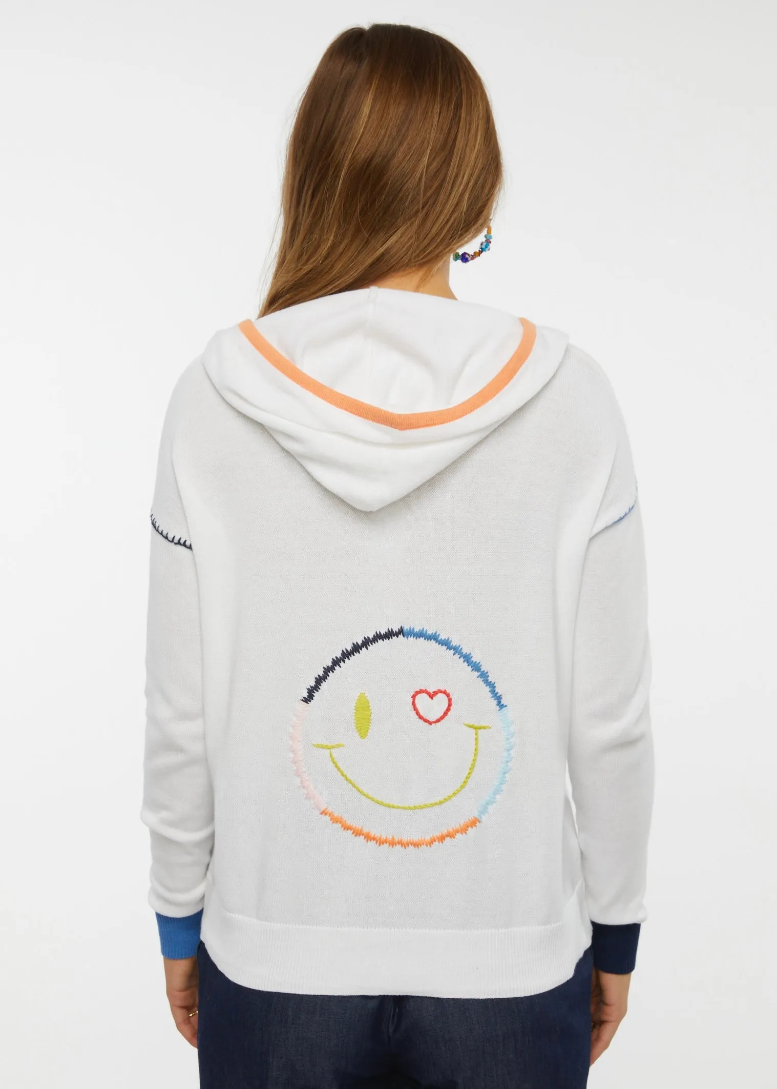 Zaket and Plover Happy Hoodie Sweater