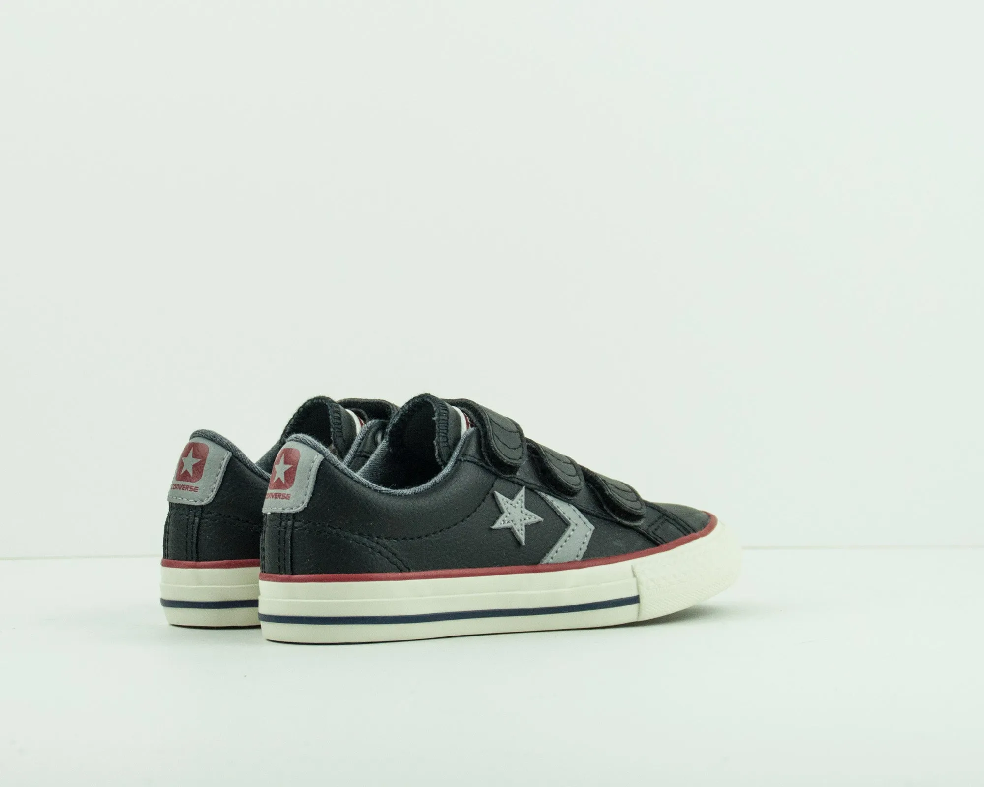 ZAPATILLA DE NIÑO - CONVERSE - 658155C STAR PLAYER EV 3V LEATHER OX BLACK DOLPHIN EGRET