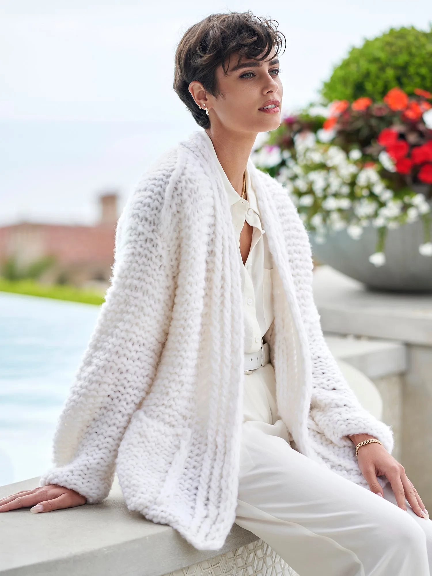 Zarifa Cashmere Cardigan